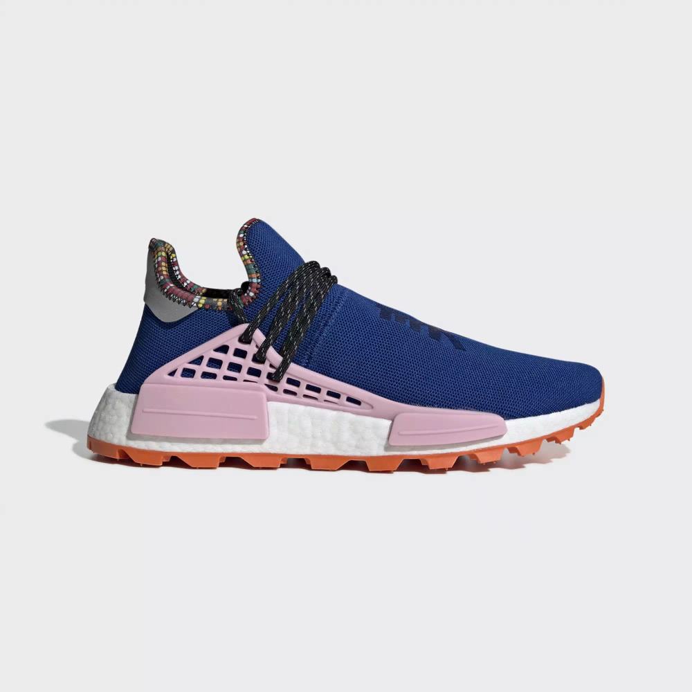 Adidas PW SOLAR HU NMD Tenis Azules Para Hombre (MX-50837)
